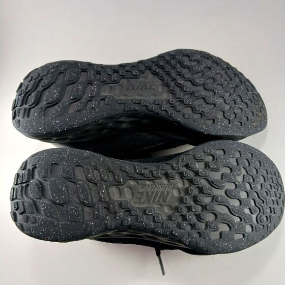 Nike Running Revolution Series Women's 8 Running Athletic Shoe Black with Swoosh - Picture 12 of 13